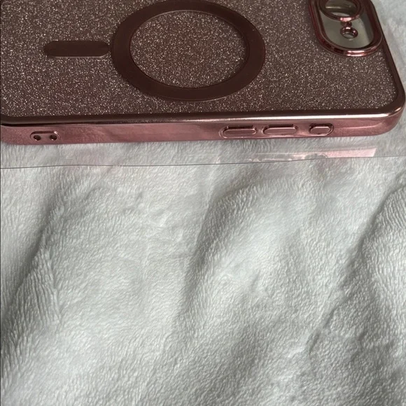 Glittery Rose Gold Phone Case - Picture 8 of 8